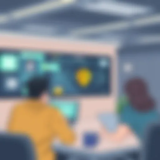 Interactive security training session