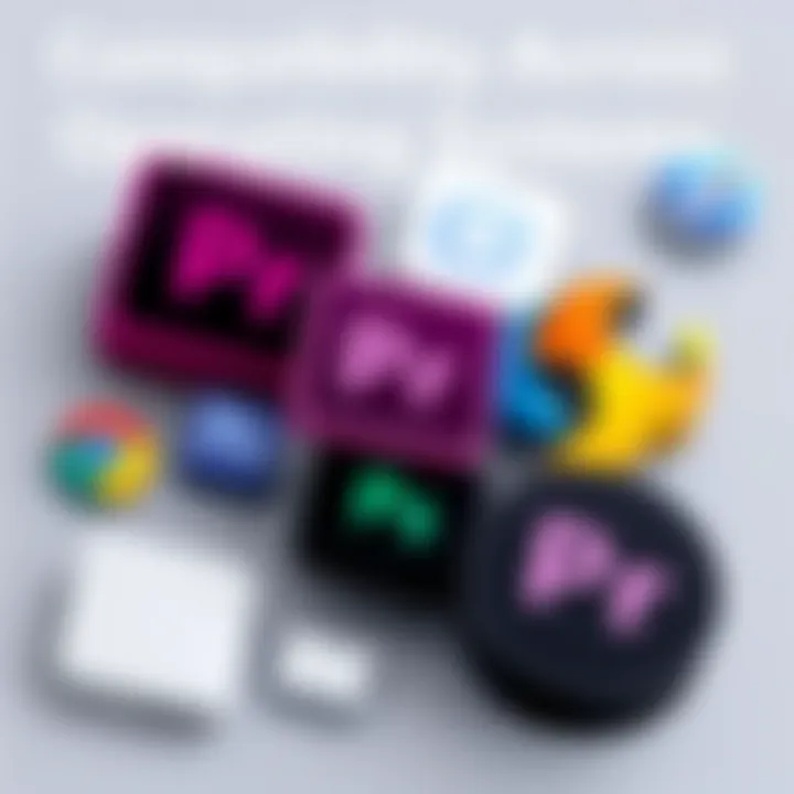 Compatibility logo collage for major operating systems