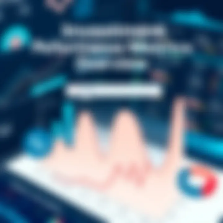 Graph showcasing investment performance metrics