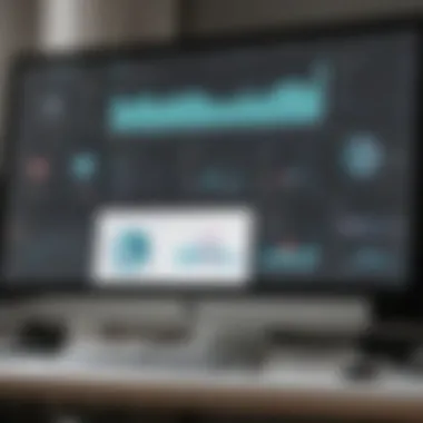 Analytics dashboard displaying video performance metrics