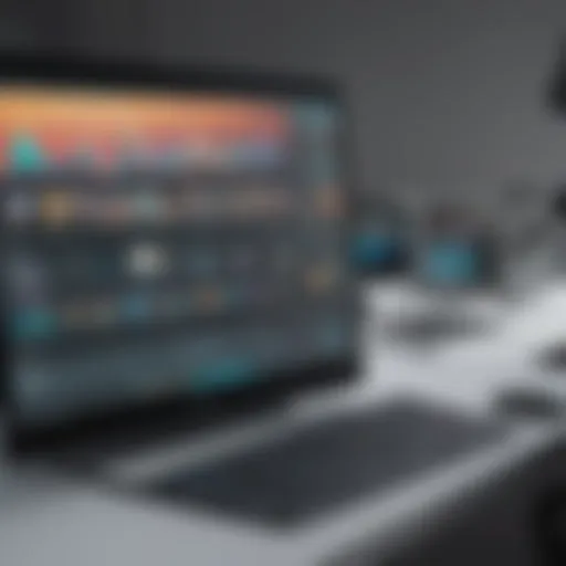 User interface of Animoto showcasing video editing features