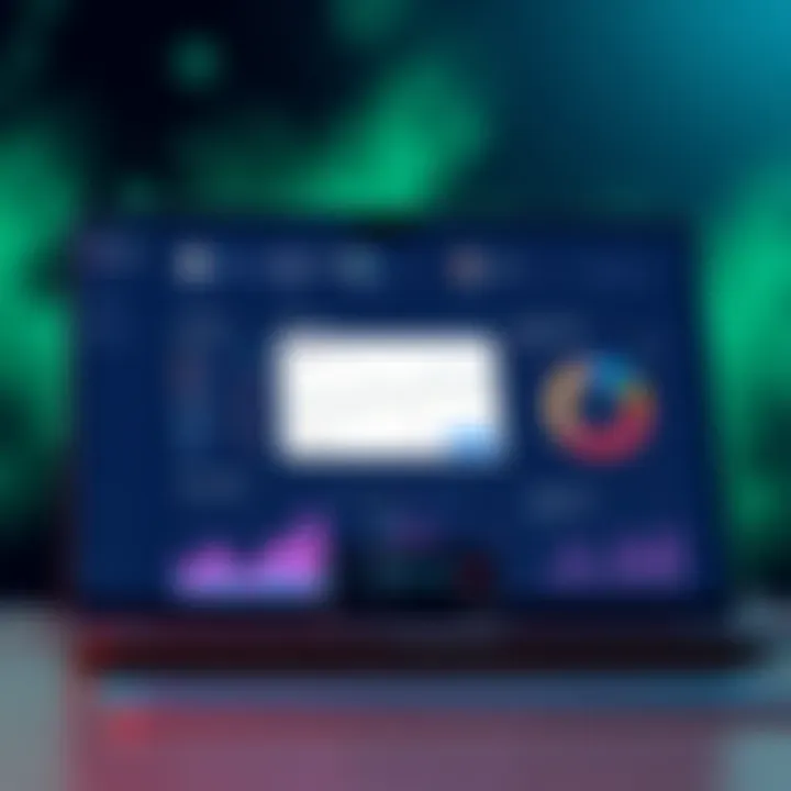 An overview of the Backagent app's dashboard displaying key features and analytics.