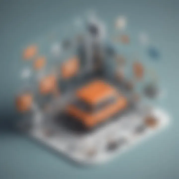 User Experience Flow with BigCommerce and Square Illustration depicting user experience flow with BigCommerce and Square