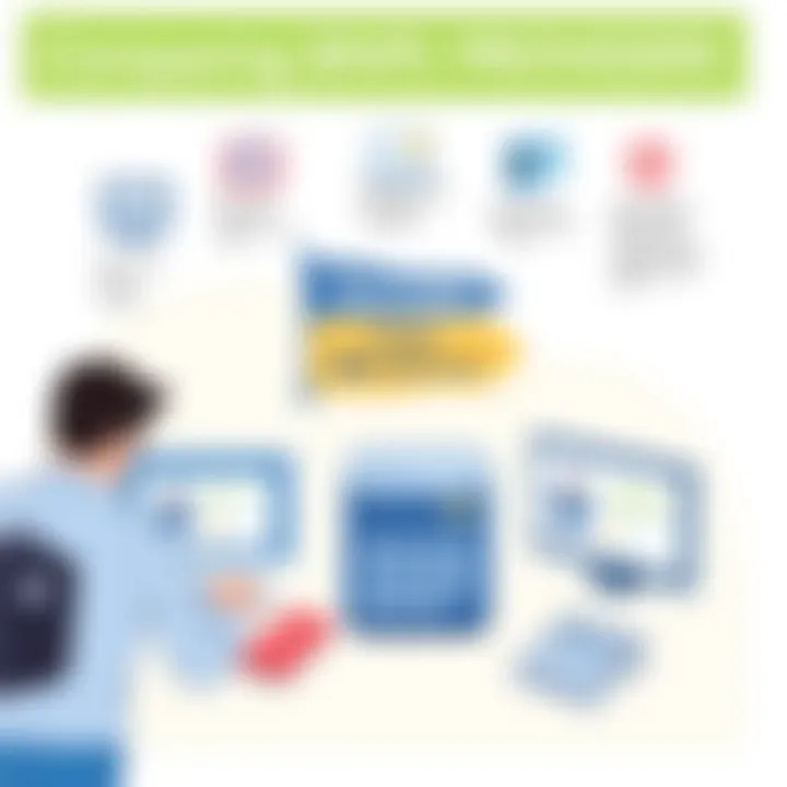 Comparing BNPL Providers Illustration of various BNPL providers and their offerings