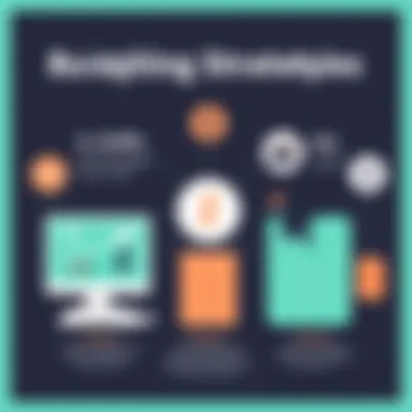 Effective Budgeting Strategies for Zurple Budgeting strategies infographic for software investments