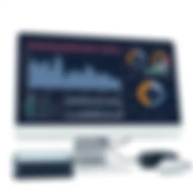 Analyzing Performance Metrics of Cake POS Performance metrics displayed on a screen