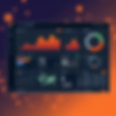Visual representation of Grafana's dashboard layout