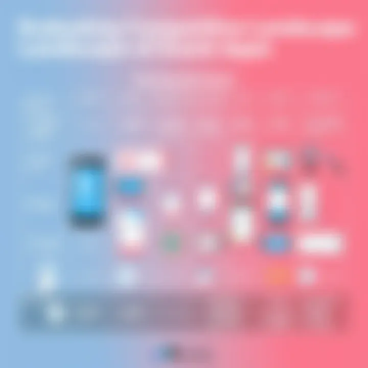 Evaluating Competitive Landscape of Event Apps A comparison chart of various event mobile applications