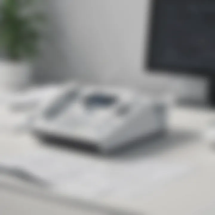 A comparison chart of eFax services