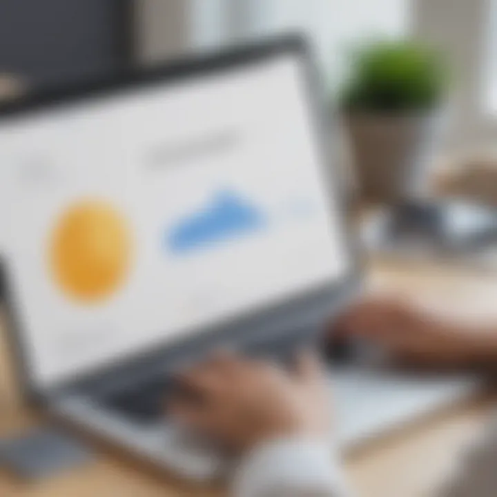 Graphs depicting user satisfaction ratings and testimonials