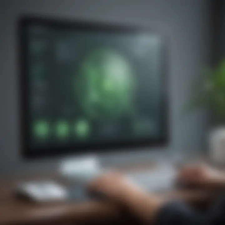 User interface showcasing usability of Dr. Web Antivirus