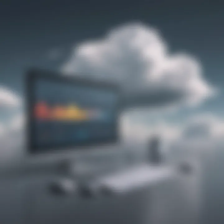 Comparison chart of cloud monitoring features