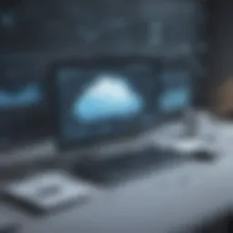 Overview of cloud monitoring tools interface
