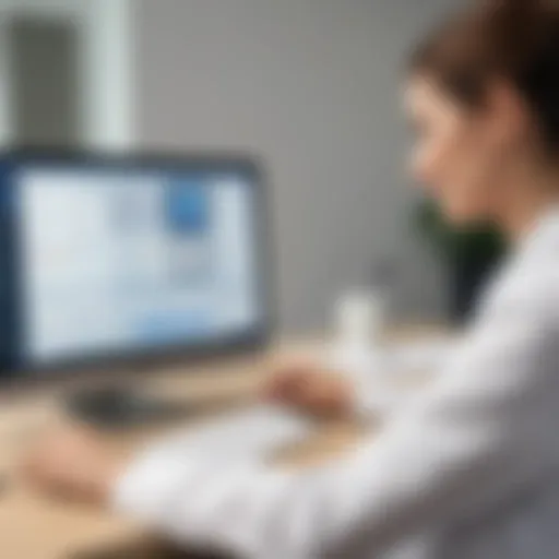 An overview of Dentrix Enterprise interface showcasing its user-friendly design.