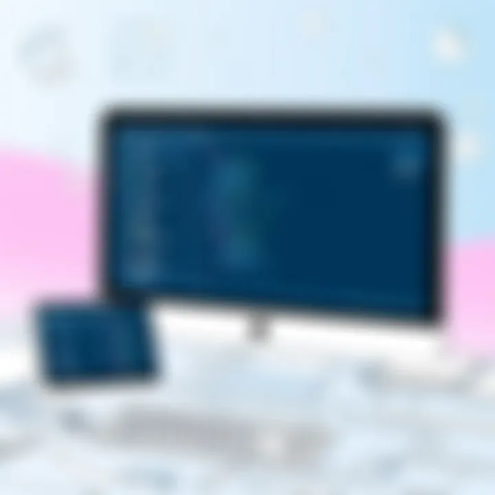 User interface of MacPractice Dental software