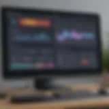 User interface of a live streaming software showcasing its features