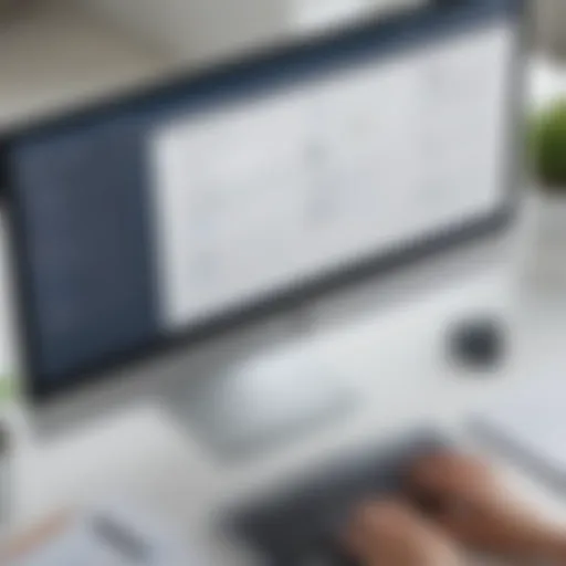 Visual representation of Confluence interface showcasing collaboration features
