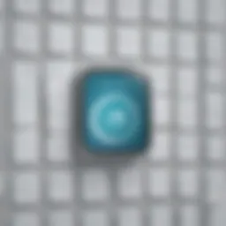 Visual representation of an organized contact list