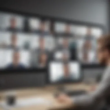 Maximizing Participation A diverse group of participants actively engaging in a webinar