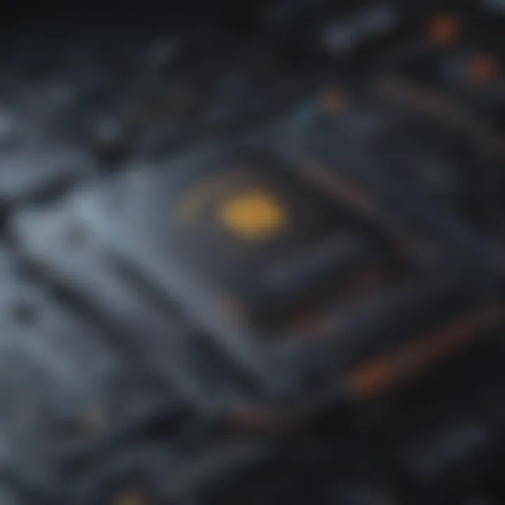 User interface of EasyMiner highlighting key features
