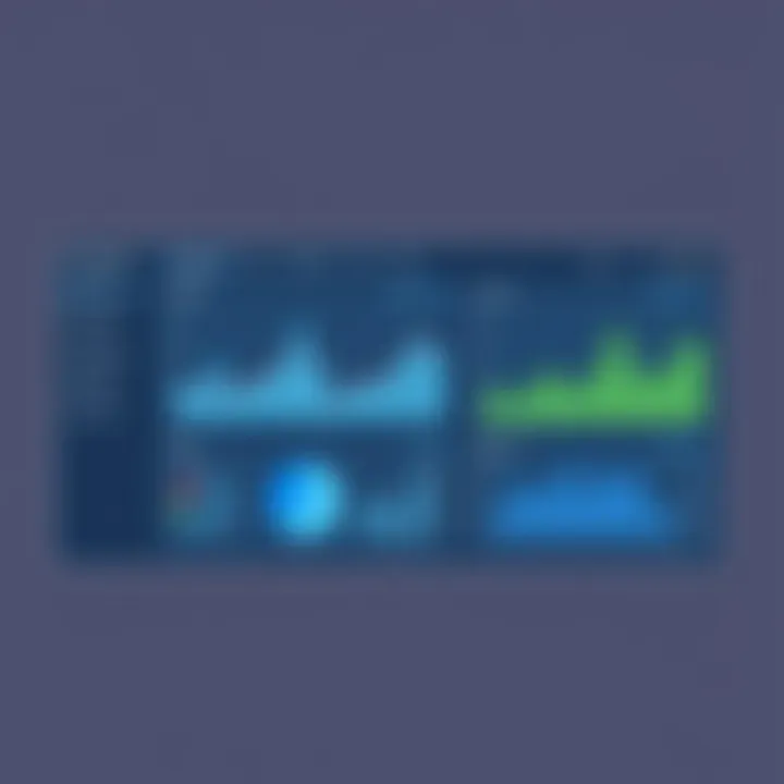 A digital representation of a tracking dashboard showcasing prospect data analytics.