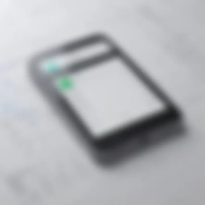 Visual representation of budget tracking in EveryDollar app