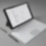 A modern interface of a digital note-taking app on Windows