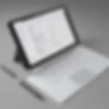 Modern Digital Note-Taking Interface A modern interface of a digital note-taking app on Windows