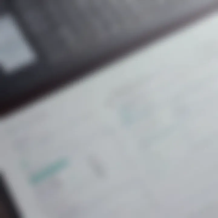 Comparison chart of various spreadsheet tools for business use