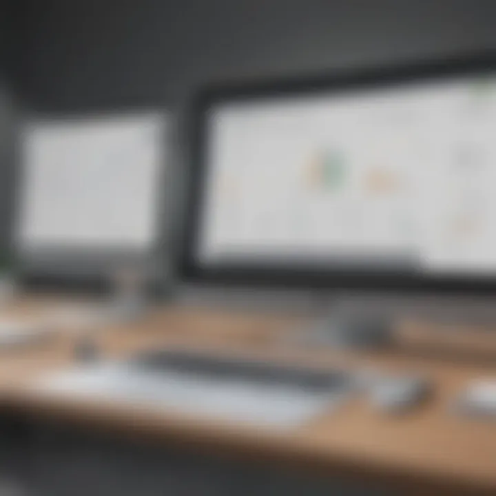 User-friendly dashboard of an alternative presentation tool
