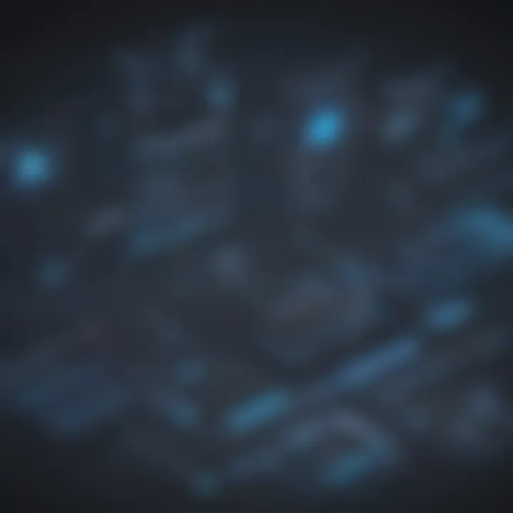 A visual representation of Blue Prism's interface showcasing automation workflows.