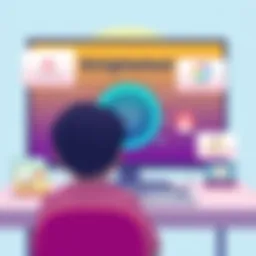 User interface of Brightwheel showcasing features