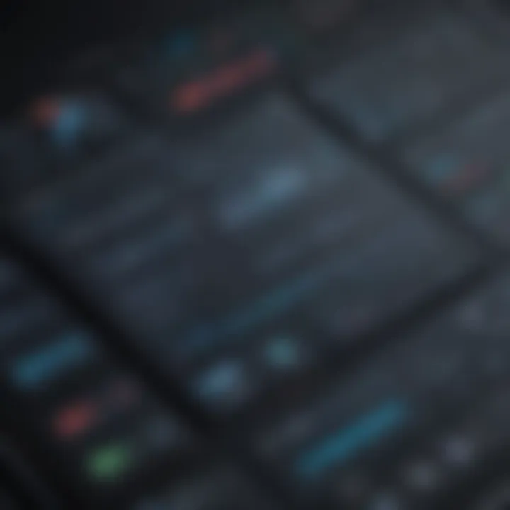 Illustration of seamless integration between dashboard and business applications