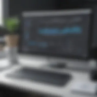 Descript Software Interface Overview Overview of Descript software interface showcasing editing tools
