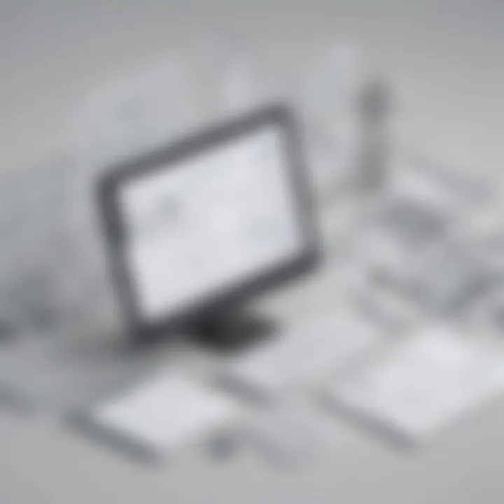 A visual representation of various Drawio templates for business applications