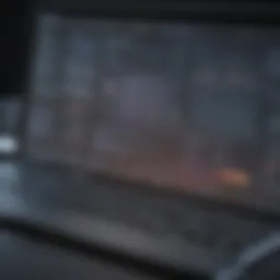 A sleek interface of modeling software displayed on a computer screen showcasing various tools and features