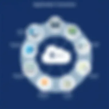 Diagram illustrating the application scenarios of Excelforce