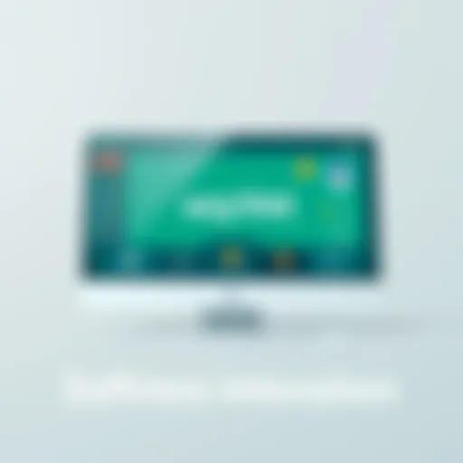 Overview of ezyVet software interface showcasing essential features