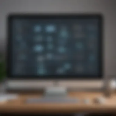 User Interface of Flow Chart Software User interface of a popular flow chart software