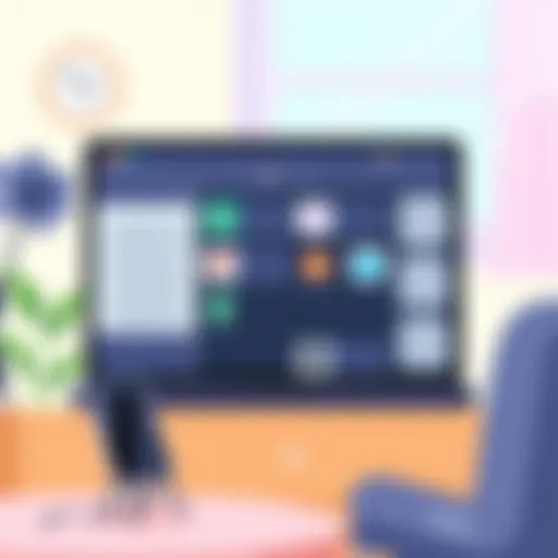 Overview of assisted living software interface