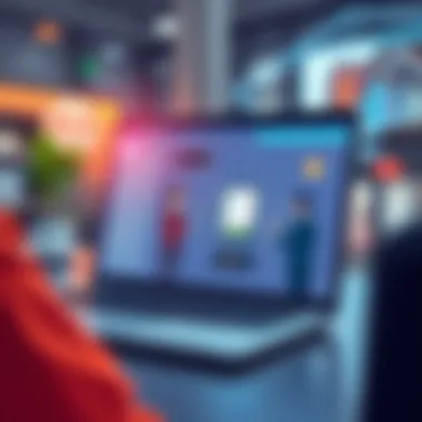 Interactive training module on a digital device