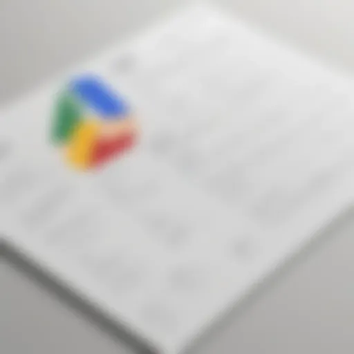 Overview of Google Drive Plans