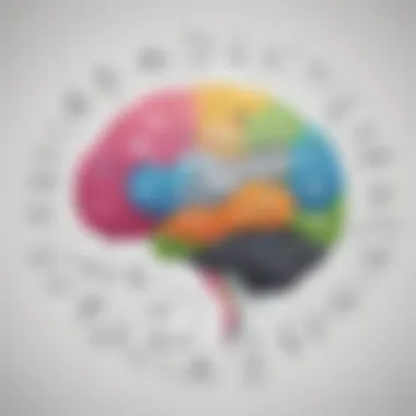Innovative Brainstorming with MindMeister A vibrant mind map illustrating creative brainstorming concepts