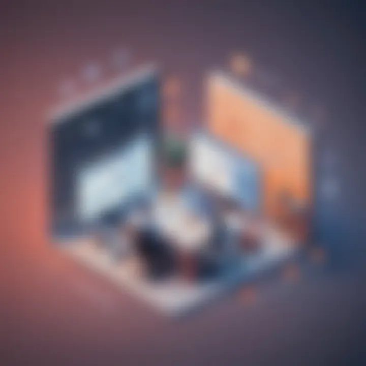 Illustration depicting the advantages of open source solutions
