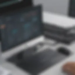 Illustration showcasing Paycom's innovative user interface