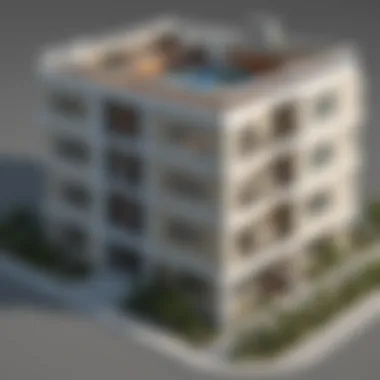 Architectural Design in SketchUp An architectural design created in SketchUp showcasing intricate details.