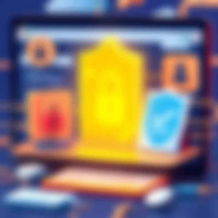 Visual Representation of Online Privacy and Security