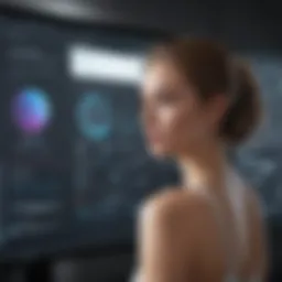 Intuitive user interface of salon software