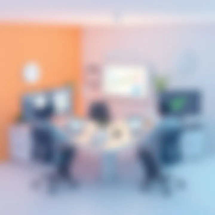 Business environments benefiting from visual tools