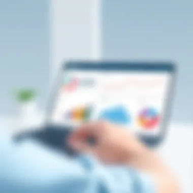 User interface of Finoko's analytics platform